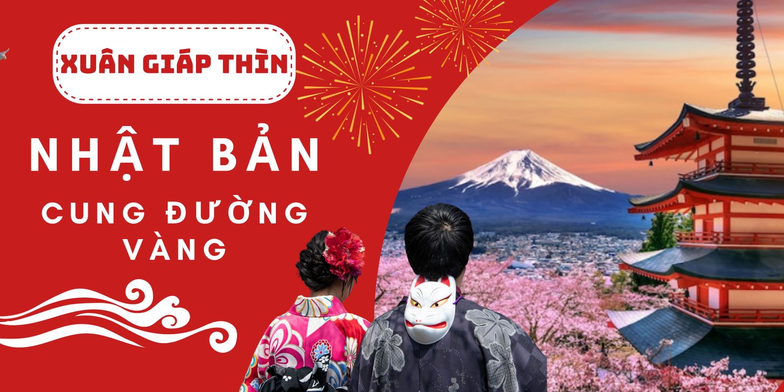 [Tết 2024] (Mùng 2) Tokyo – Yamanashi – Nagoya – Kyoto – Osaka